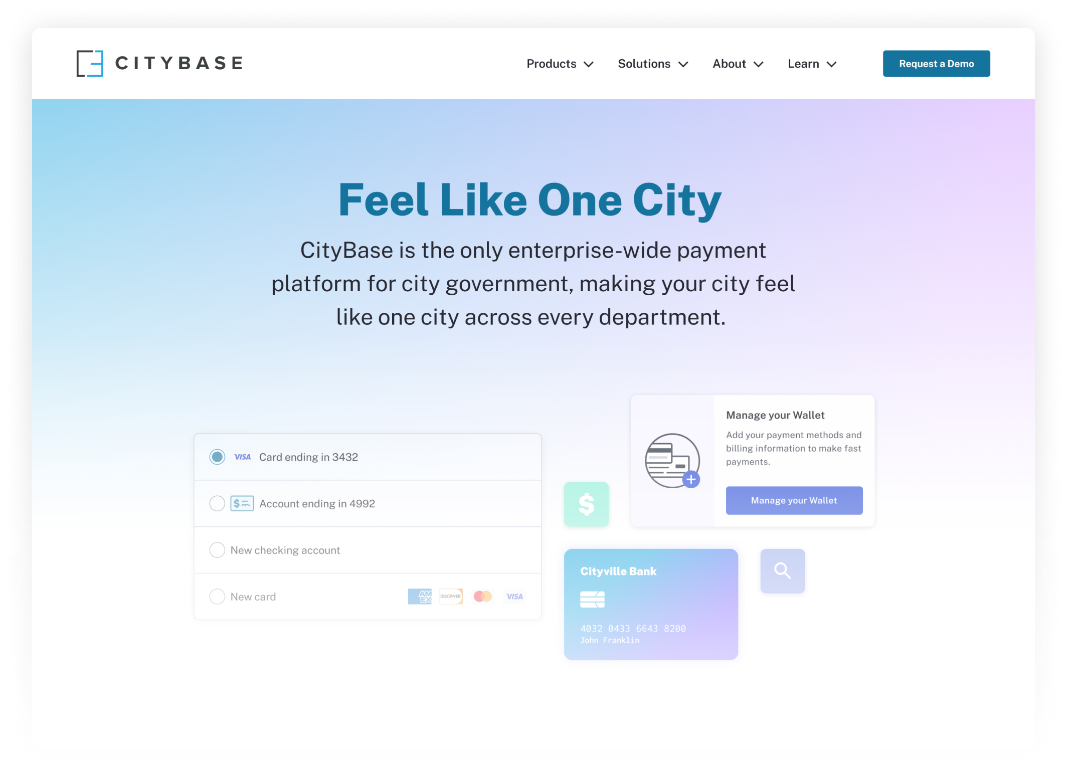 CityBase Marketing Website