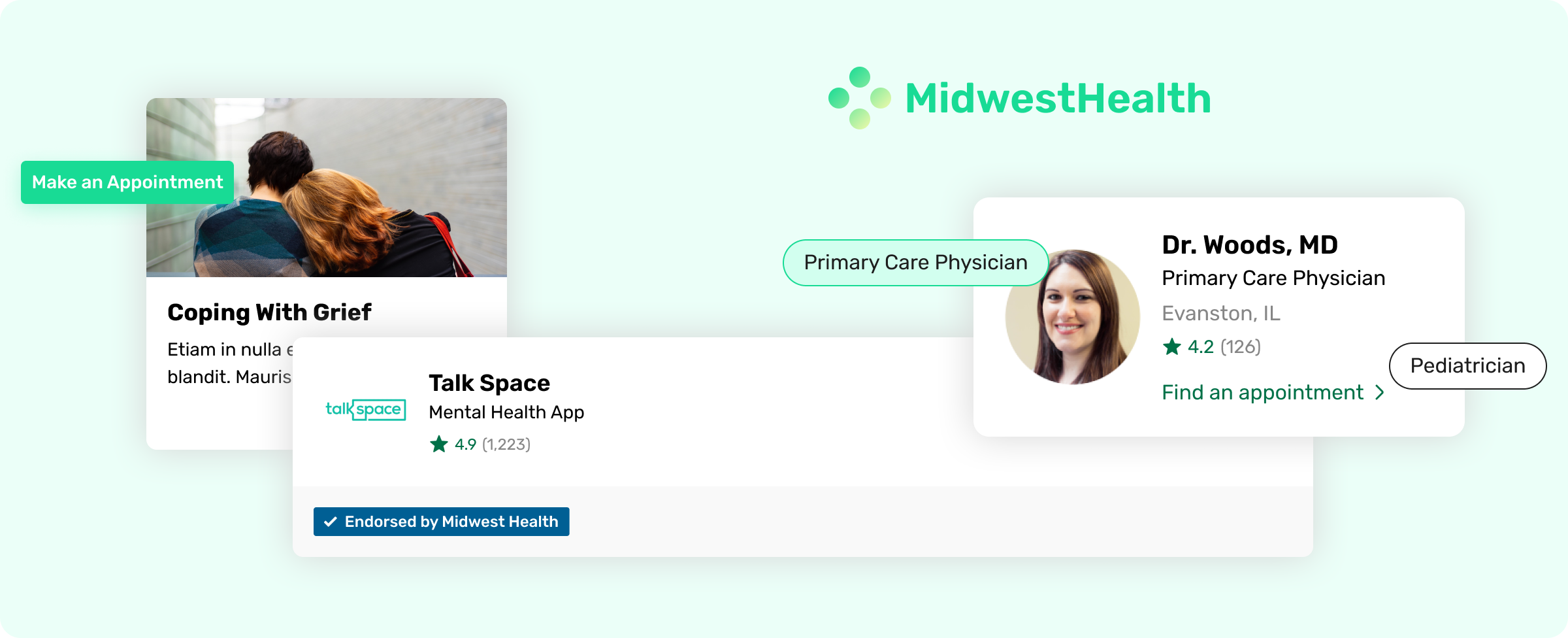 Midwest Health User Interface